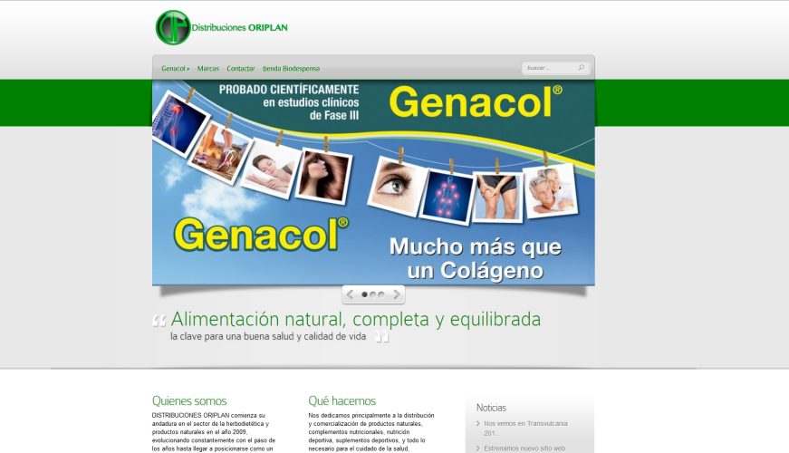 distribuciones oriplan